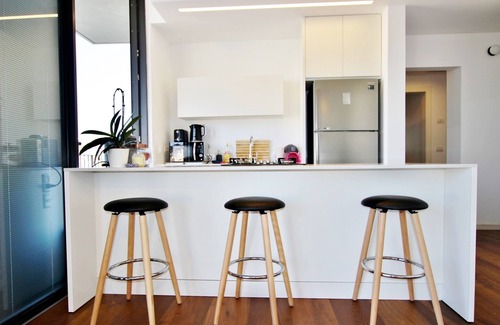 Tel Aviv Apartment | Hilton Beach new Spectacular 2BR Terrace