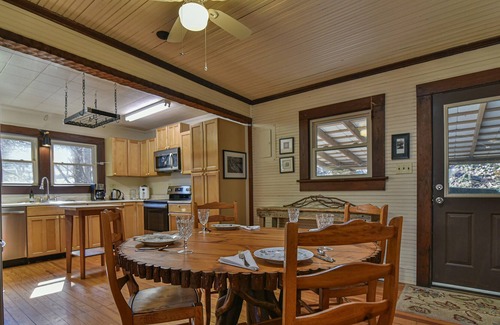 Gerton House | Historic home - views, trails, quiet, near Asheville, Equestrian Center