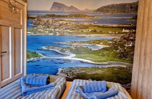 Botnhamn House | Hytte ved havet på Brensholmen, nær Sommarøy, Tromsø
