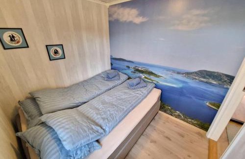 Botnhamn House | Hytte ved havet på Brensholmen, nær Sommarøy, Tromsø