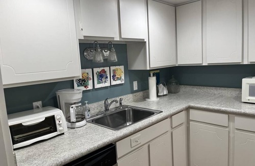 Jacksonville Beach Condo | Immaculate one bedroom condo ground floor in S Jax Bch