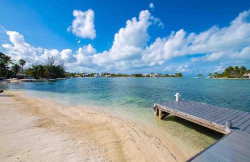 Rum Point Villa | Kailypso - Waterfront Villa with Pool, Renovated Interiors, and Dock on Bio Bay