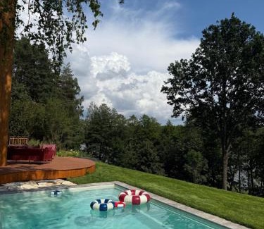 Dabrowno House | Kalbornia LAKE & POOL HOUSE by JWPM