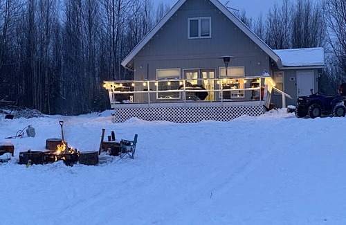 Big Lake Cabin | Lakefront cabin with your own private beach