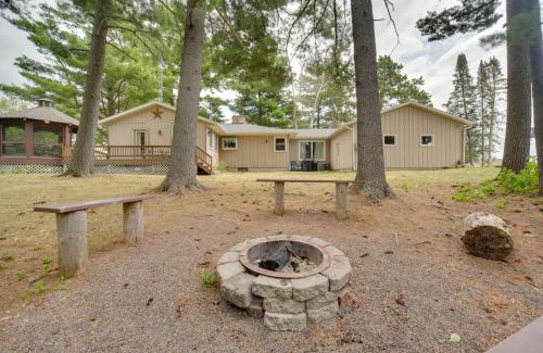 Chetek House | Lakefront Chetek Haven Dock, Screened Gazebo