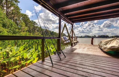 Edgewood House | Lakefront Home with Hot Tub and Dock in Orlando!
