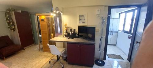 Lavreotiki Apartment | Lavrio Center - Nataly's Studio - with internal Sauna