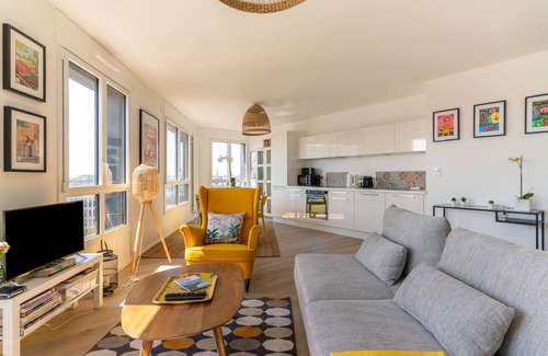 Vieux Malakoff Apartment | Le Manhattan – Élégance, Vue Panoramique et Confort au Cœur d’EuroNantes