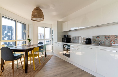 Vieux Malakoff Apartment | Le Manhattan – Élégance, Vue Panoramique et Confort au Cœur d’EuroNantes