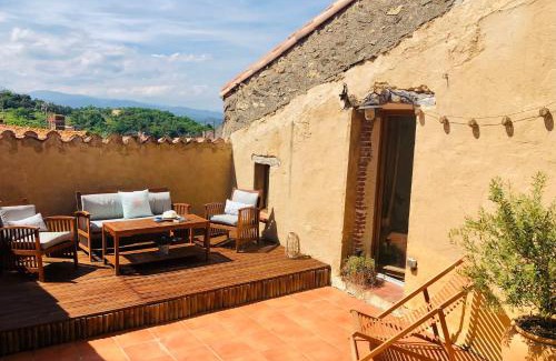 Montesquieu-des-Alberes House | Le Mas des Alberes Piscine privative proche mer et Collioure, climatisation, parking ,WiFi