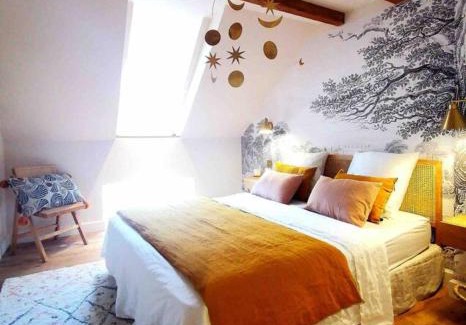 Beaune City Centre Apartment | Le Toit des Hospices : HyperCentre/Vue/Clim