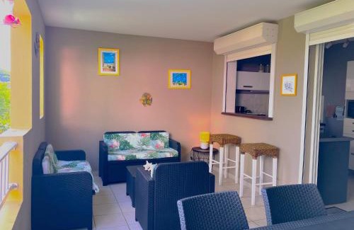 Trois-Ilets Apartment | Le Voyageur - 1ch - 4p - vue mer - Anse Mitan