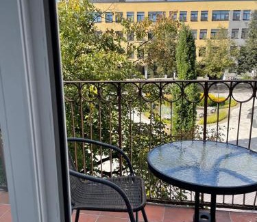 Panevezys Apartment | Lindens apartments with AC and view to central square