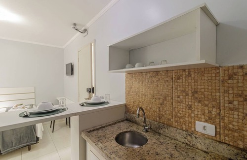 Sao Paulo Apartment | Loft c Smart Lock e Wi-fi Pr Ximo ao Aeroporto