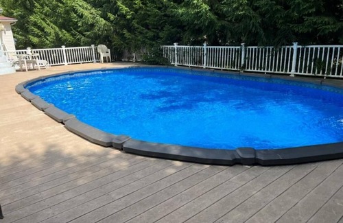 Albrightsville House | Luxury Home with Sauna, Hot Tubs, Game Room, Short Walk to Lake, King Beds