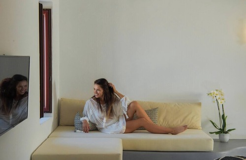 Exo Gonia Villa | Luxury Santorini Suite | Signature Suite | 1 Bedroom | Terrace with Stunning.