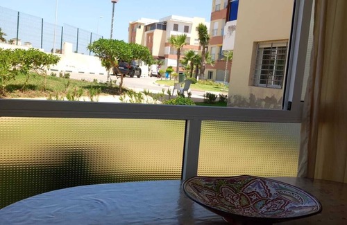 Branes Apartment | Magnificent apartment with green spaces 2 minutes walk from Houara-Tanger beach