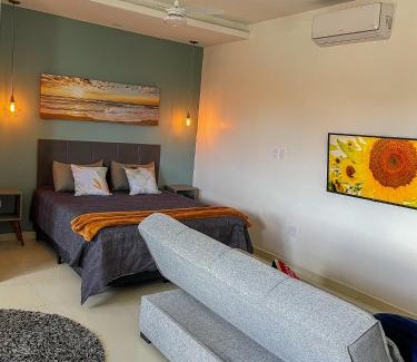 Itanhaem Apartment | Mangata Loft - Requinte e Conforto para Lazer ou Trabalho
