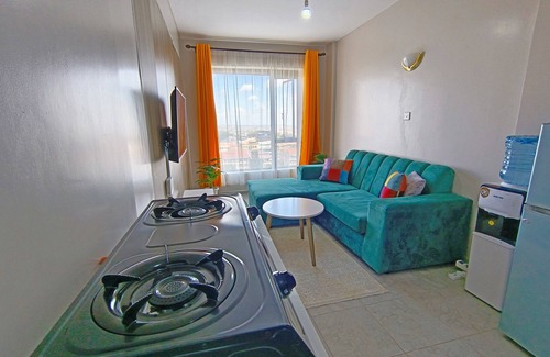 Nairobi Apartment | Modern 1BR apartment, 0742 for 616 then 120