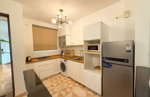 Nerul Apartment | Modern 2bhk w Pool Access 5km to Coco Beach