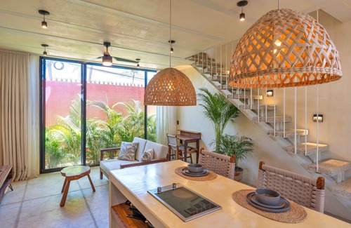 Bucerias Condo | Modern Design | Pool | Walk to Beach | Kitchen | Garden Oasis | Tranquil Setting