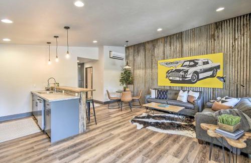 Elkhart Lake House | Modern Townhome with Deck - half Mi to Elkhart Lake!