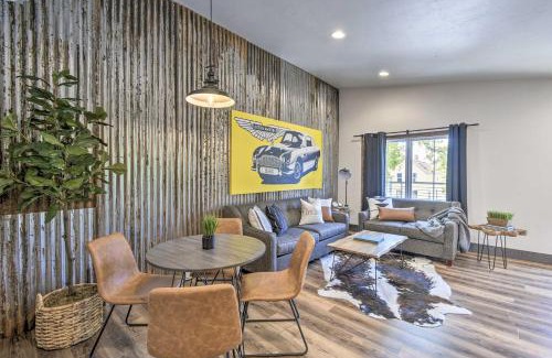 Elkhart Lake House | Modern Townhome with Deck - half Mi to Elkhart Lake!