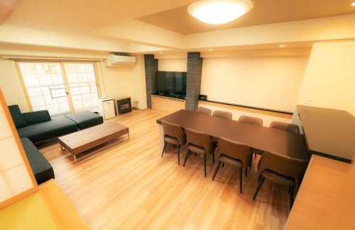 Minami Apartment | MolinHotels702定山渓温泉付き別荘 -札幌国際スキー場まで20分-1L2Room K-Bed1&W-beds3 8persons