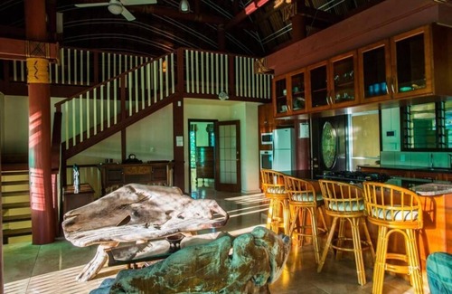 Apia House | Most unique traditional Fale Samoa with hand woven decor