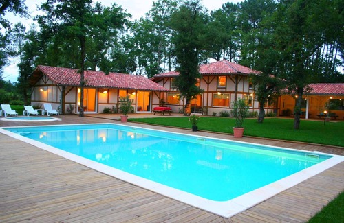 Azur House | Near the Atlantic ocean, spacious house for 24 people with heated swimming pool