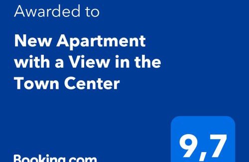 Narva Apartment | New Apartment with a View in the Town Center
