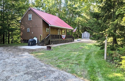 Oswego County Cabin | New! Cabin in the heart of Tug Hill, close to Salon River Reservoir and trails!