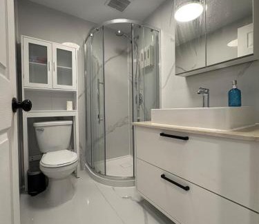 Cote-Des-Neiges—Notre-Dame-De-Grace Apartment | New Renovated Studio Queen Bed Sofa Bed