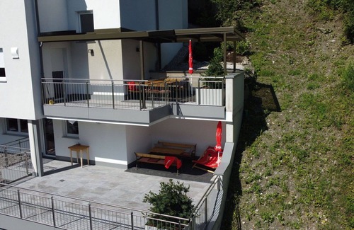 Laimach Apartment | Nice apartment for 18 guests with WIFI, TV, terrace and pets allowed