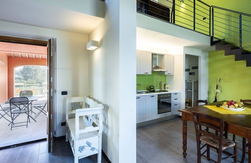 Larciano House | Nice apartment in villa for 5 people with pool, WIFI, A/C, TV and patio