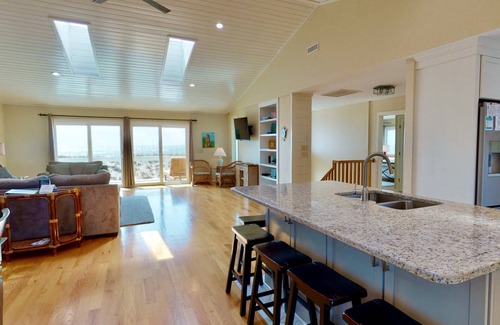 South Beach House | Oceanfront Oasis | Wraparound Deck, Private Beach Access, BHI Club + Golf, 3 Suites, Dog Friendly