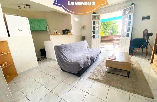 Trois-Ilets Apartment | Piscine et Vue Mer - F2 Cosy - Anse à l'Âne, 3-Îlets - Plage 5 min