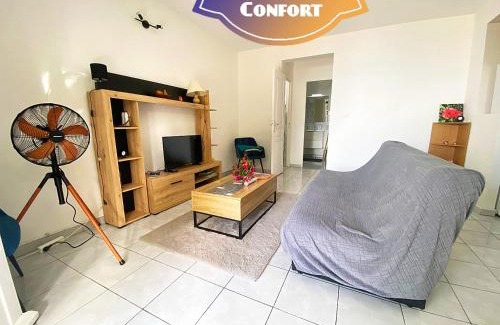 Trois-Ilets Apartment | Piscine et Vue Mer - F2 Cosy - Anse à l'Âne, 3-Îlets - Plage 5 min