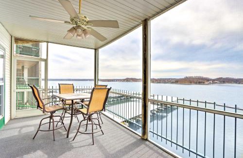 Lakeland Apartment | Pool Access Waterfront Lake Ozark Condo with Patio