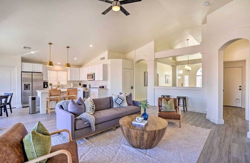 Paradise Valley Village House | Private Heated Pool: Phoenix Sanctuary w/Foosball