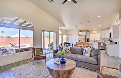 Paradise Valley Village House | Private Heated Pool: Phoenix Sanctuary w/Foosball