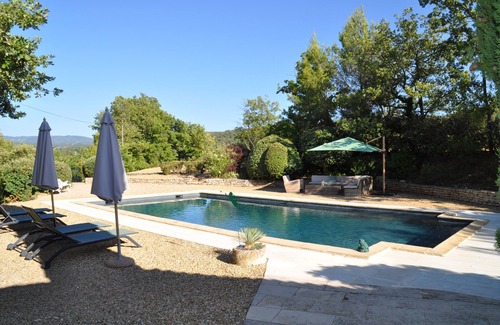 Goult House | Provence modern house (air conditioning), swimming pool with panoramic view