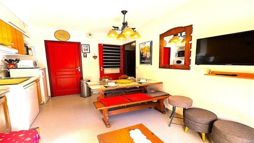 Vallouise-Pelvoux Apartment | Résidence Le Palatin - Agréable T2 avec grand balcon 4/6 personnes MAE-9031