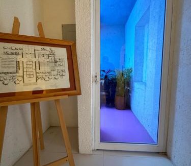 Santiago House | Recámara con terraza y Firepit privados