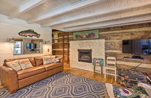 Lansing House | Riverfront Home with Fire Pit and Deck in Lansing