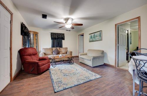 Niles House | Riverside Niles Retreat with Fire Pit and Grill!