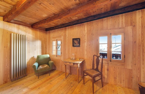 Dosoledo Apartment | Room 'Cedùtä' with Mountain View, Shared Terrace and Wi-Fi