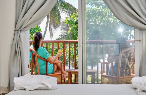 Las Penitas House | Room in Lodge - Sandia 8 - Double Room With sea View, Terrace or Balcony