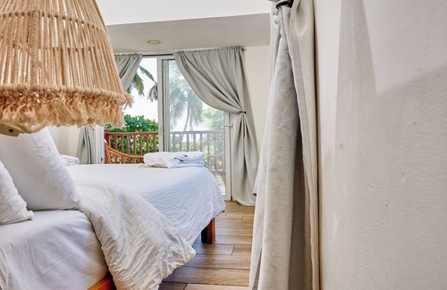 Las Penitas House | Room in Lodge - Sandia 8 - Double Room With sea View, Terrace or Balcony