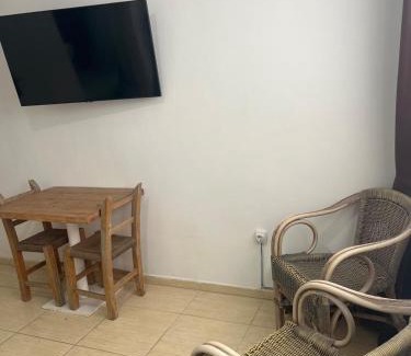 San Antonio Bay Apartment | Room with bathroom and kitchen